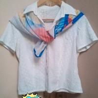 Camicetta vintage pizzo San Gallo