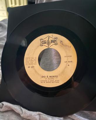 Disco Vinile 45 giri Guccini