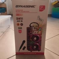 Cassa karaoke bluetooth Dynasonic 