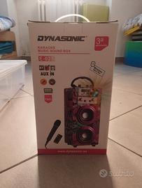 Cassa karaoke bluetooth Dynasonic 