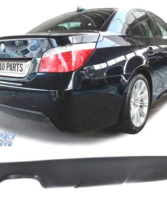 DIFFUSORE BMW E60 03-10 LOOK M DOPPIA USCITA OO---