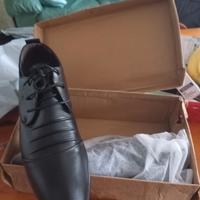 Scarpe eleganti stringate taglia 48