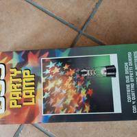 Lampada multicolore con effetto disco