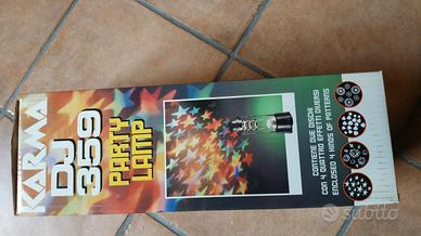 Lampada multicolore con effetto disco