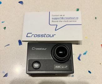 Crosstour Action Camera 4K Wi-Fi + accessori