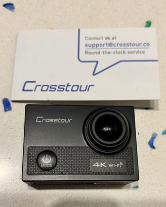 Crosstour Action Camera 4K Wi-Fi + accessori