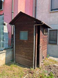 casetta di legno da giardino