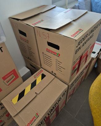 Scatoli per trasloco (disponibili fino a 42)