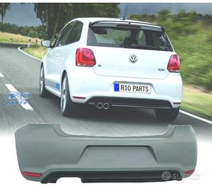 PARAURTI POSTERIORE VOLKSWAGEN VW POLO 09-14 LOOK 