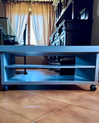 Tavolino televisore con rotelle oppli Ikea