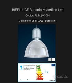 lampadario campanacci industriale