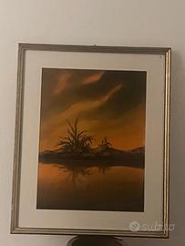 Quadro colori caldi