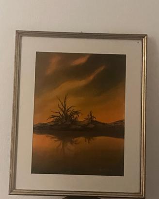 Quadro colori caldi