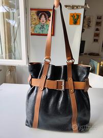 borsa artigianale in pelle Pierattini .Nuova!