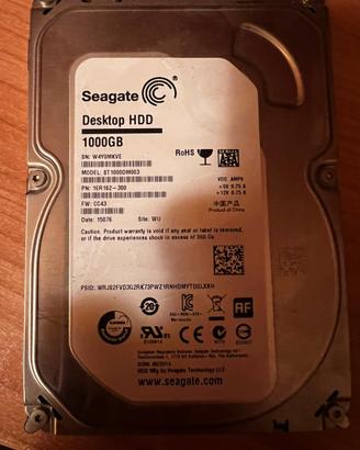 Hard disk interno pc 1tb