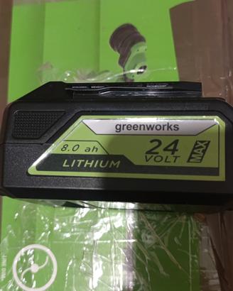 Batteria greenworks 24v 8ah