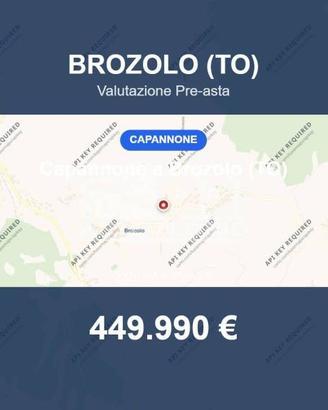 Immobile in asta di 3320 m² a Brozolo