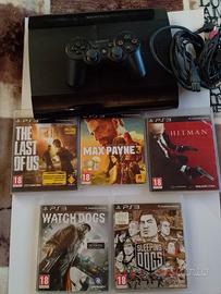 PS 3 + 5 giochi