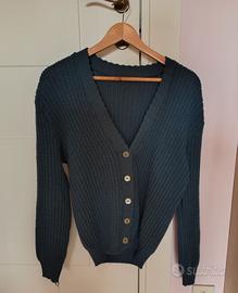Cardigan donna blu L