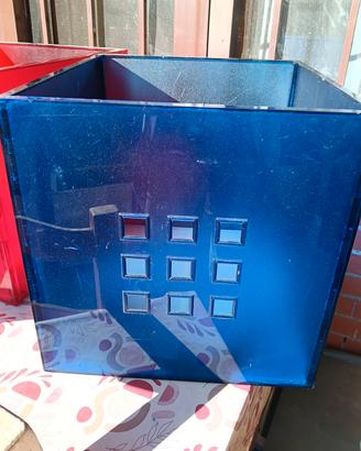 contenitore plexiglass per libreria kallac