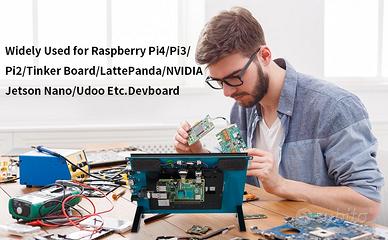 Monitor touch screen, Raspberry Nuovo mai usato.