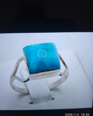 anello con turchese 