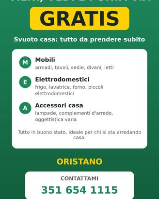MOBILI , ELETTRODOMESTICI E VESTITI