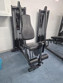 Leg press, leg extension, leg  calf e leg curl 