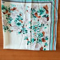 foulard seta vintage Fiorio