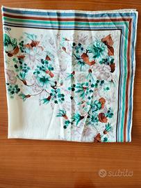 foulard seta vintage Fiorio