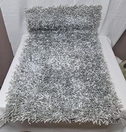 Tappeto Shaggy Grigio - Stile Moderno - 114x62 CM