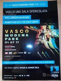 Poster Vasco Rossi Modena Park 1° luglio 2017
