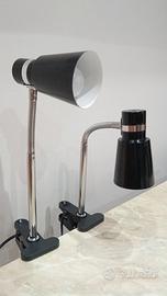lampada con pinza
