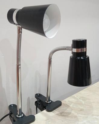 lampada con pinza