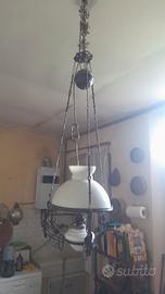 Antico lampadario liberty primi 900