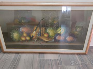 Quadro antico natura morta
