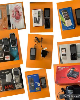 Mix di cellulari, cordless, chiavi Usb, orologi