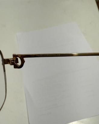 Occhiali Cartier CT01140 originali. Oro