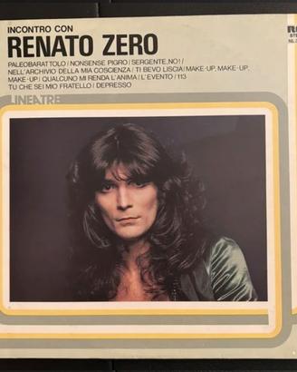 LP Renato Zero vinile - Incontro con Renato Zero