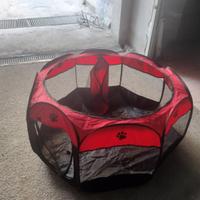 Box di stoffa per cane piccola taglia