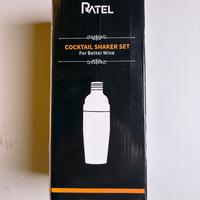 Set Shaker Cocktail RATEL - Nuovo, Mai Usato bar