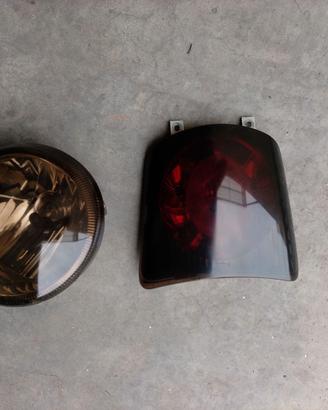 vespa gt 200/125 fanali neri