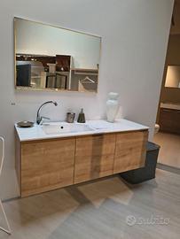 mobile l.145x51 con lavabo integrato