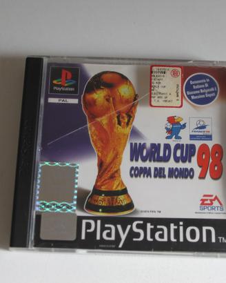 GIOCO CD ROM World CUP 98 (Sony PlayStation 1 PS1