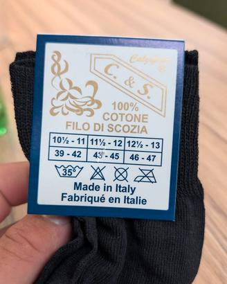 calze n 32-42...100% cotone filo di scozia 