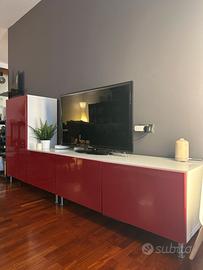 Mobile Tv soggiorno componibile 240cm