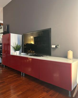 Mobile Tv soggiorno componibile 240cm
