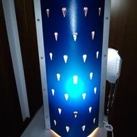 Lampada blu