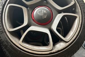 Gomme termiche + cerchi 500 abarth