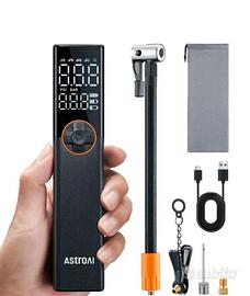 Pompa per bici portatile AstroAI L8, gonfiatore